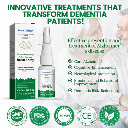 Free shipping over $50💰Lueur Côtière® Brain Abnormal Protein Clearance Nasal Spray