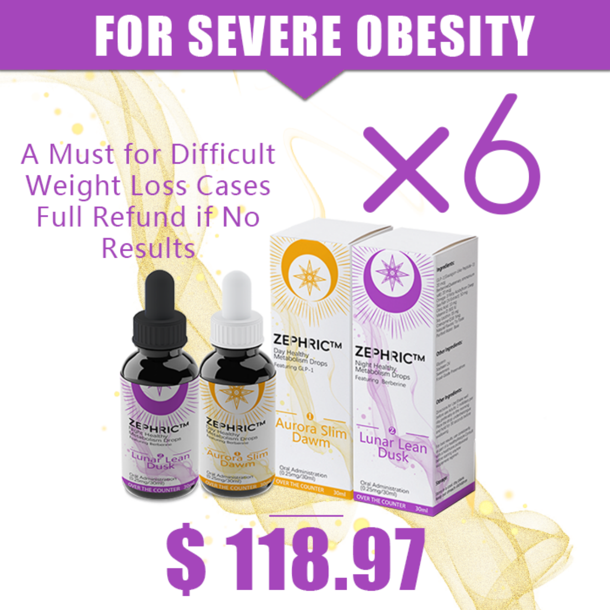 ⭐LAST DAY: 50% OFF; 90-DAY FREE RETURNS💰Zephric™ healthy metabolism Vitamin Drops