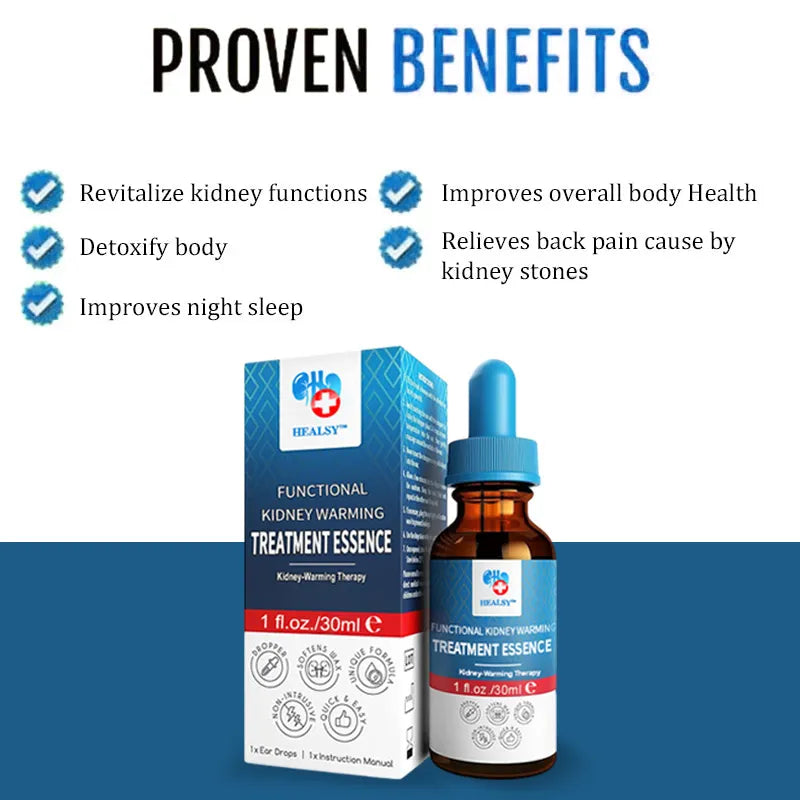 ⭐BEST SALE⭐HEALSY™ Functional Kidney Warming Essence✅Super-Potent Version✅