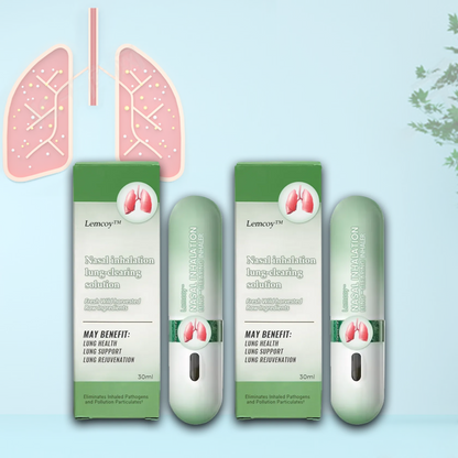 🌍Last Day, Free shipping for Worldwide🎁Lemcoy™ Lung Clearing Inhaler🔥HOT SALE🔥